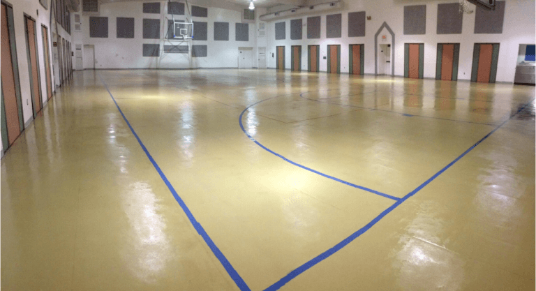 South-Daytona-gymnasium-floor-after-restoration