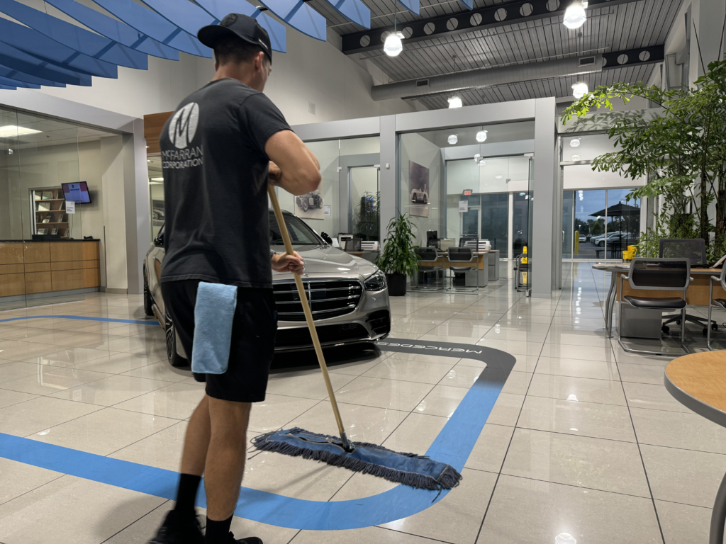 business cleaning, commercial cleaning, janitorial services, floor stripping, floor waxing.